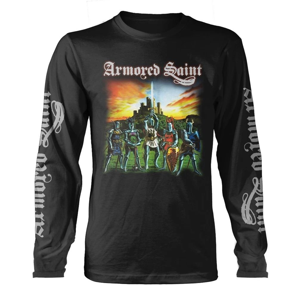 ARMORED SAINT - MARCH OF THE SAINT BLACK Long Sleeve Shirt Small
