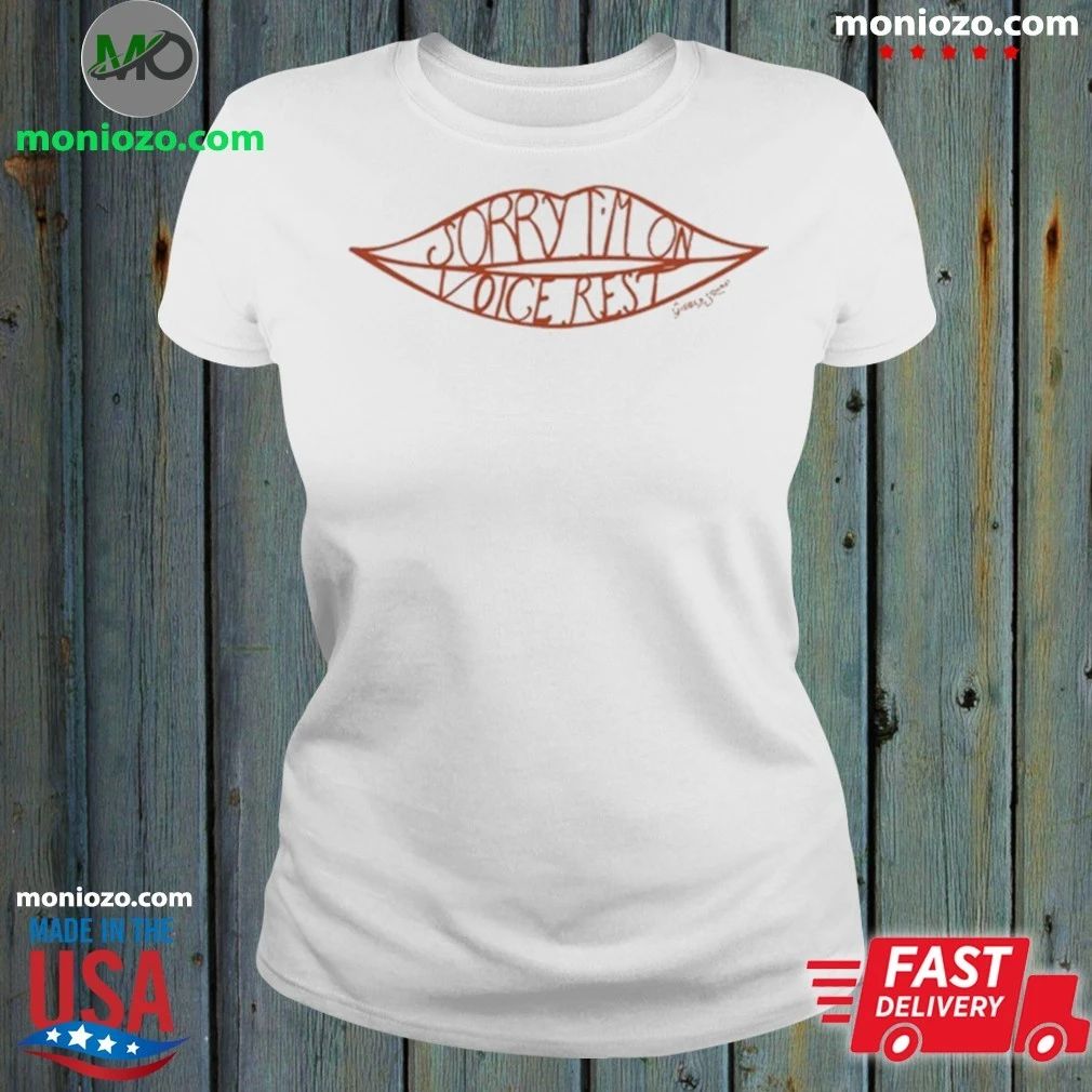 Original Sorry I’m On Voice Rest Giggly Squad Shirt
