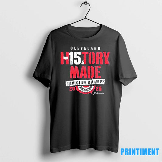 Cleveland Baseball History Made 2025 Division Champions Tshirts Sweater