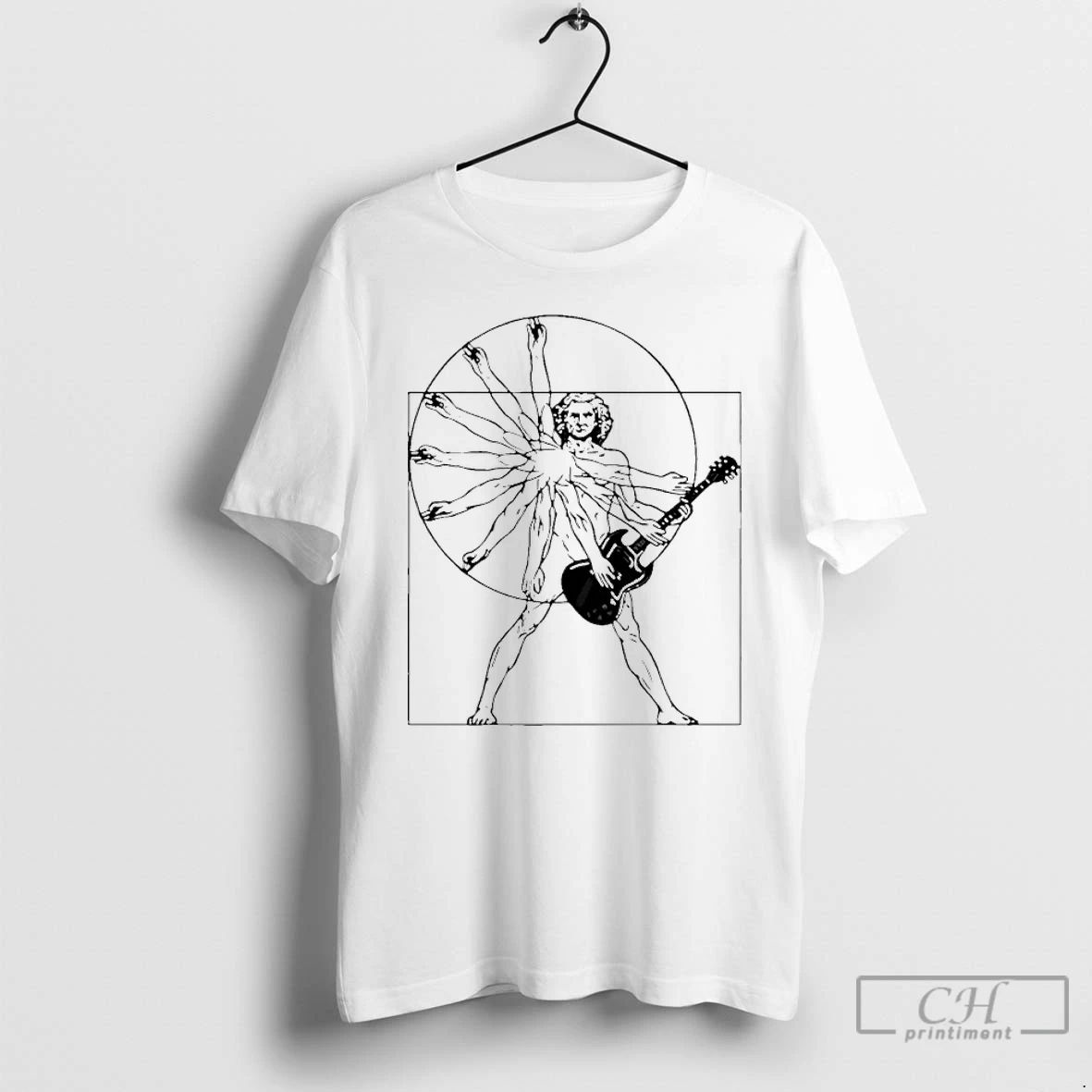 Premium Vitruvian Rockstar Vintage T Shirts
