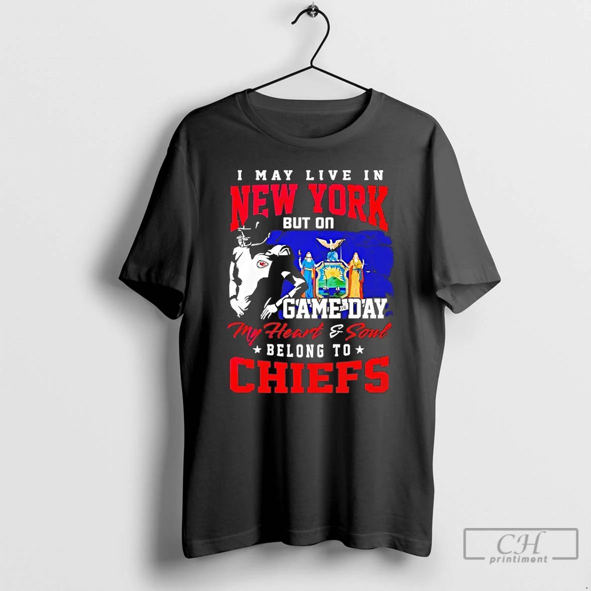 Classic I May Live In New York But On Game Day My Heart And Soul