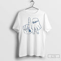 Classic Los Angeles Dodgers Baseball Hand 2025 T Shirts