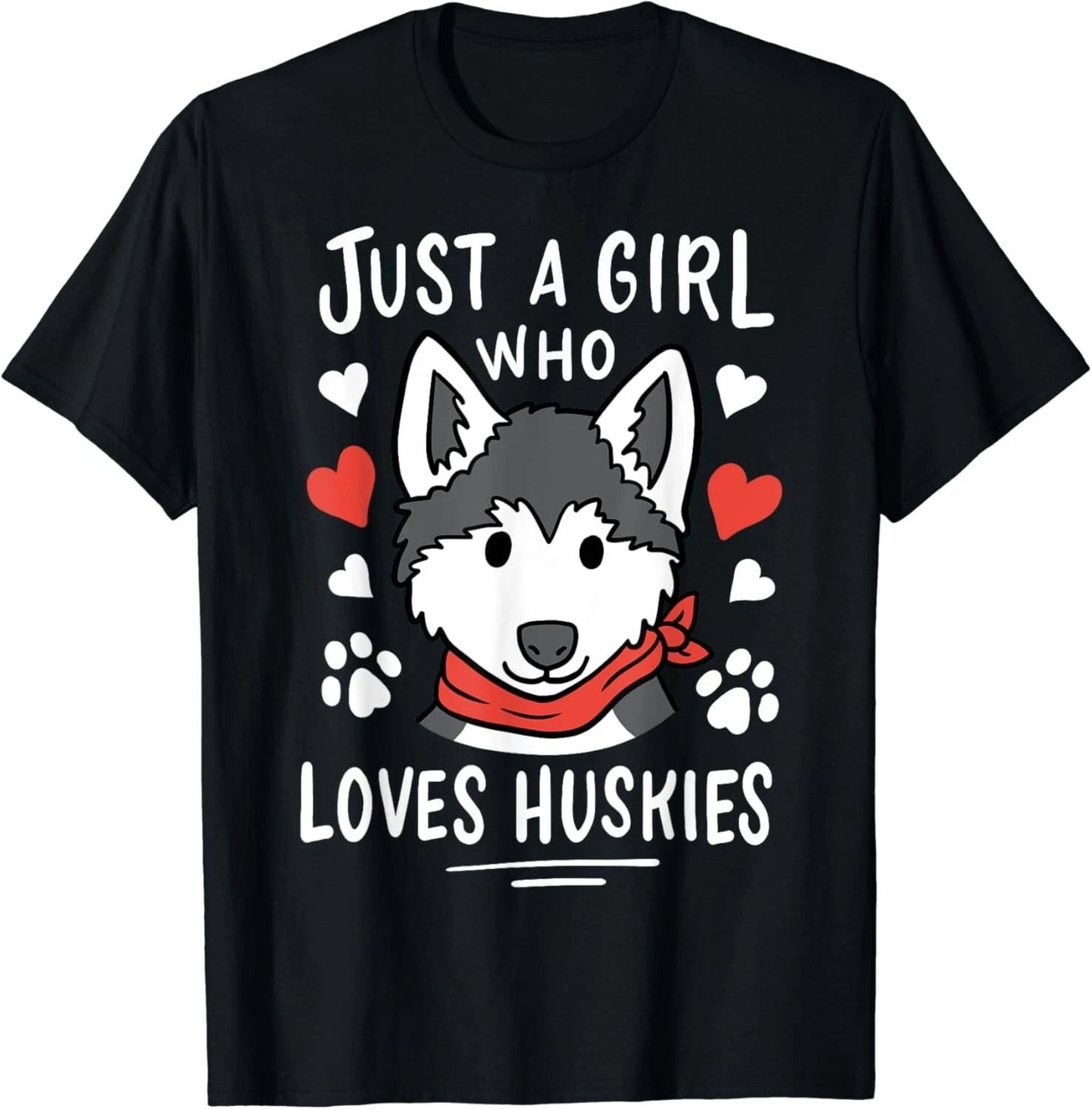 Gift Husky Dog Lover Tee Shirts Dogs Lovers Gift Unisex T-Shirt