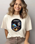 Artemis 2 Journey Around the Moon and Back 2026 T-Shirt, NASA Mission Shirt