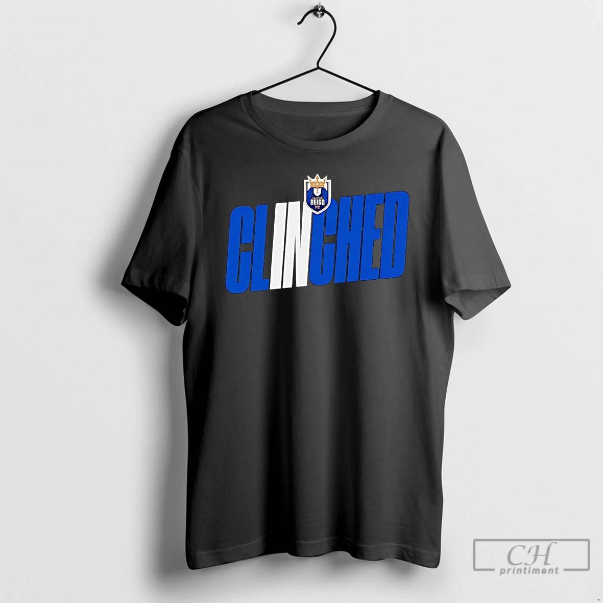 Premium Seattle Reign Fc Clinched T Shirts