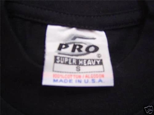 3 NEW PRO 5 PRO5 LONG SLEEVE T-SHIRT SUPER HEAVY BLACK PLAIN BLANK S-7XL 3PC