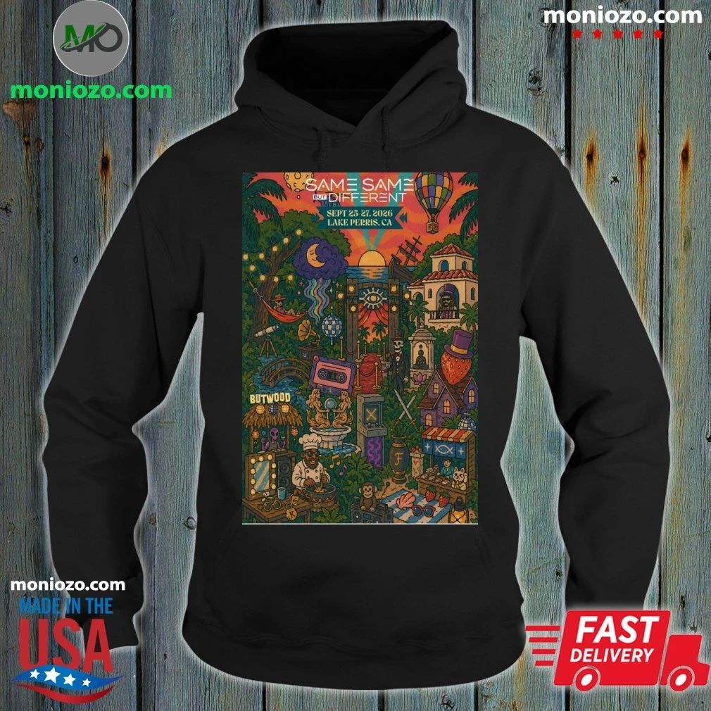 Same Same But Different Festival Lake Perris State Park In Lake Perris CA Sept 25-27 2026 Poster Shirt