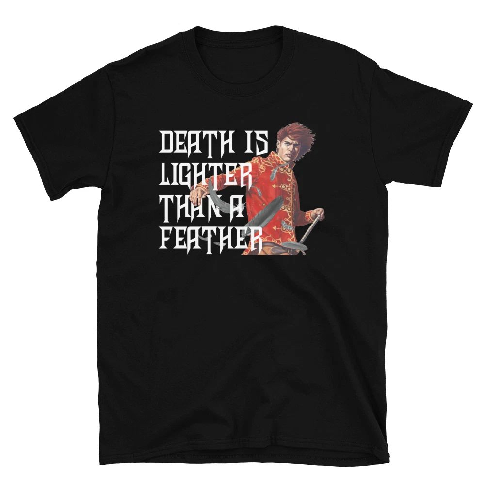 Wheel of Time, Rand Al'Thor, Death Feather, Printed T-Shirt