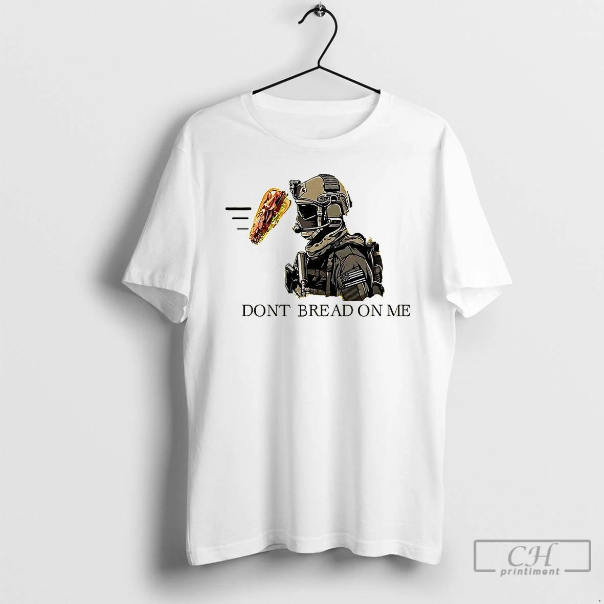 Premium Sandwich Dont Bread On Me Soldier T Shirts
