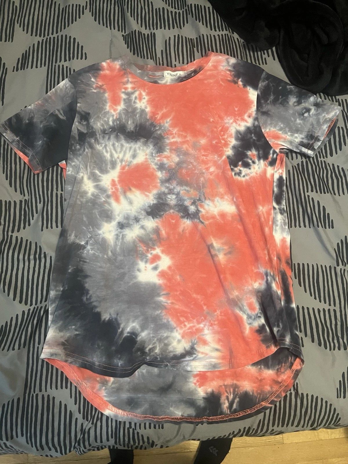 Comfy Stylish Tye Dye Men’s Short Sleeve Shirt S