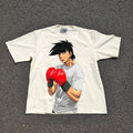 Ashita no Joe Tomorrow's Joe Yabuki Boxing Red Gloves Heavyweight T-Shirt 330gsm