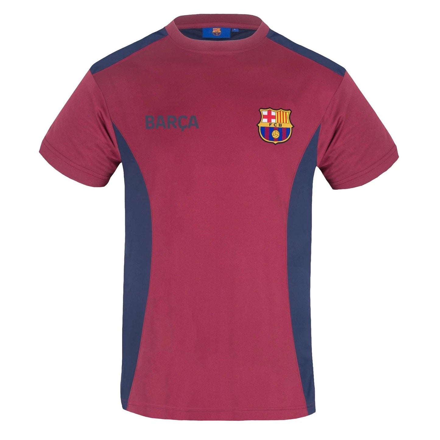 FC Barcelona Mens Official T-Shirt Poly Football Gift