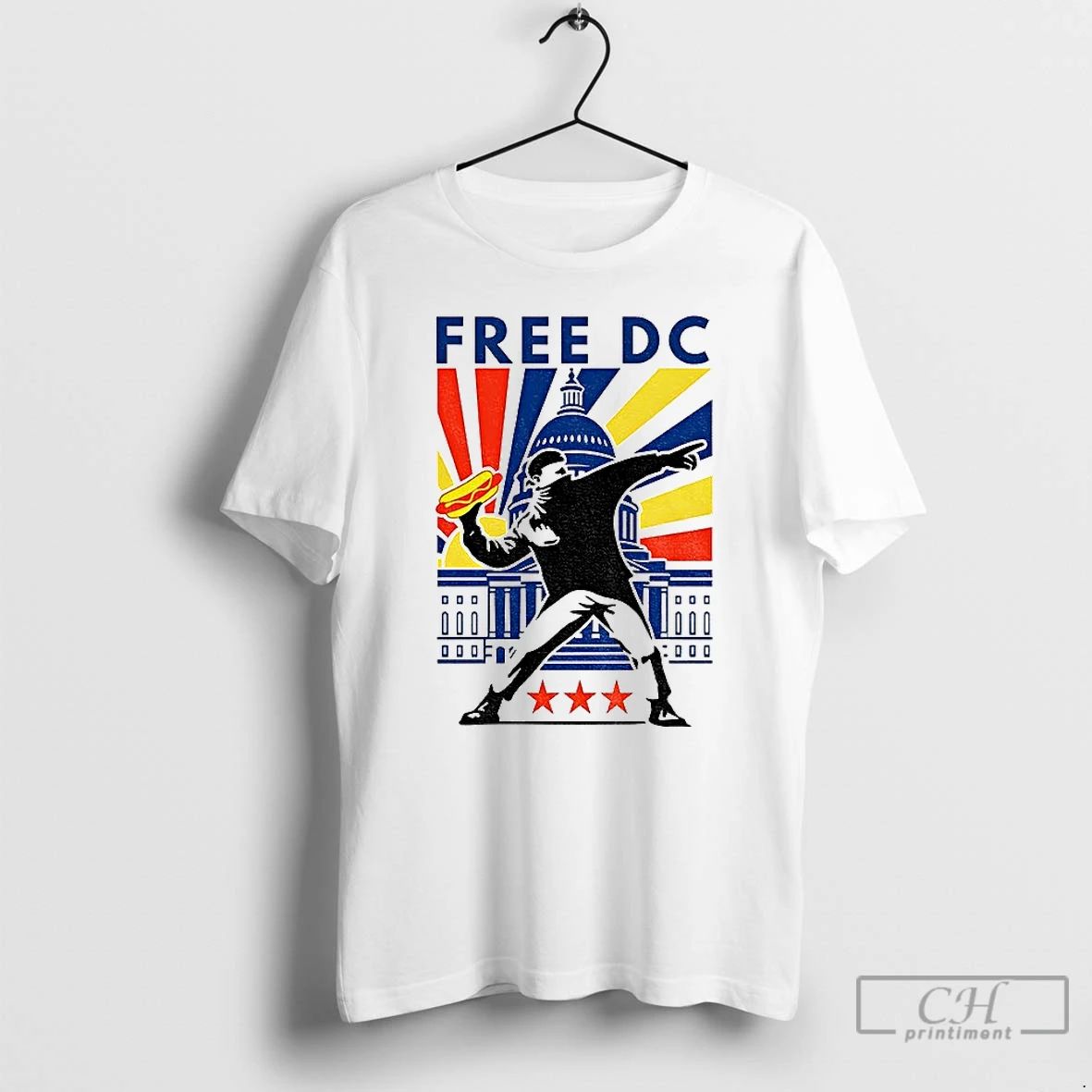 Premium Free Dc Sub Sandwich Protest Political Rally T Shirts