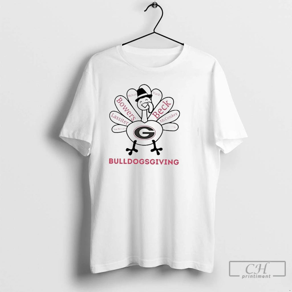 Premium Bulldogsgiving Georgia Bulldogs X Thanksgiving T Shirts