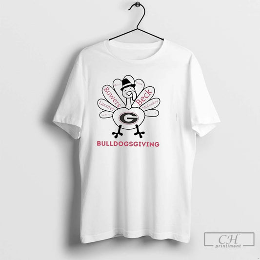 Premium Bulldogsgiving Georgia Bulldogs X Thanksgiving T Shirts