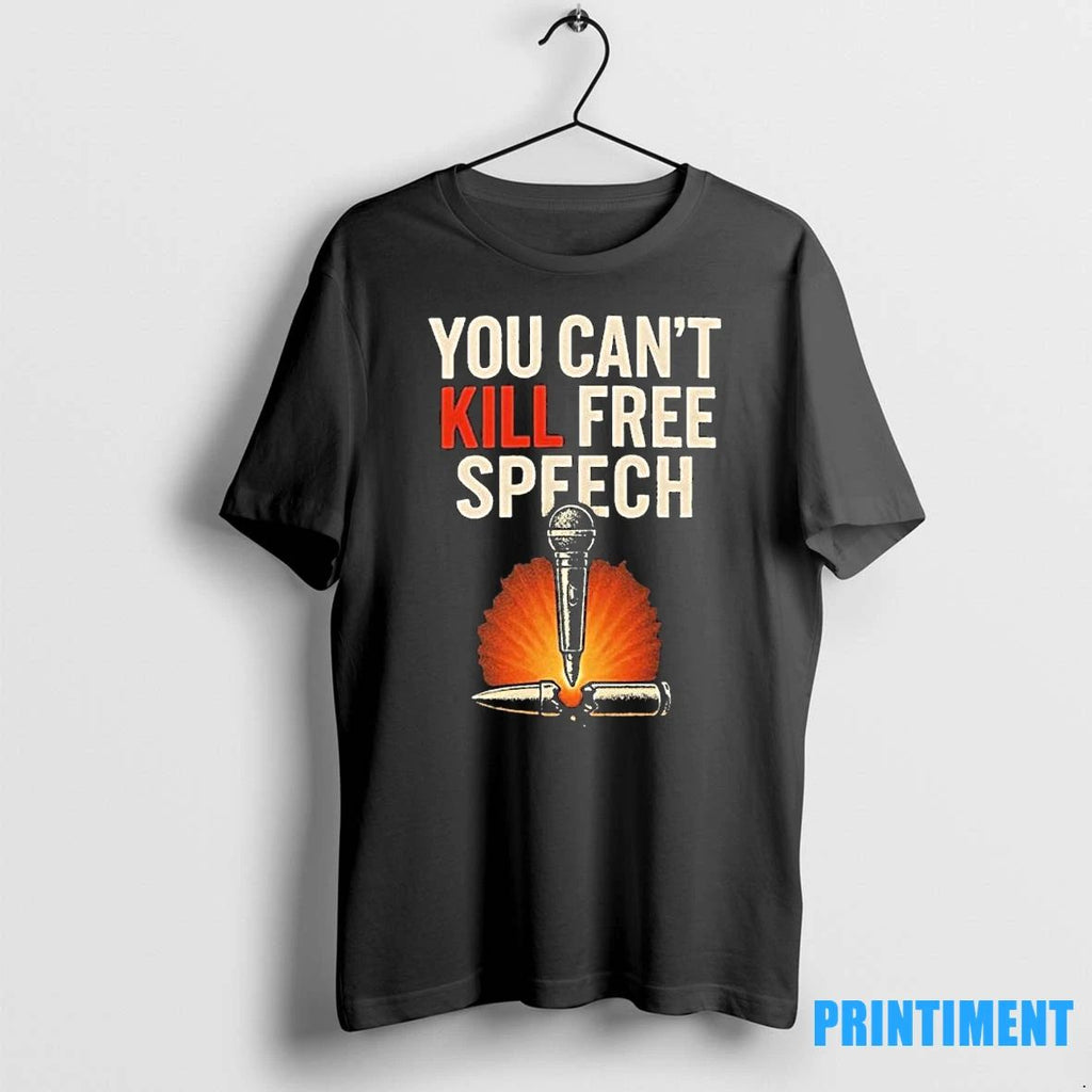Charlie Kirk Free Speech Cannot Be Killed Tshirts Sweater