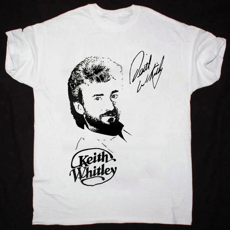 1985 Keith Whitley Vintage Miami My Amy Era White All Size Unisex Shirt