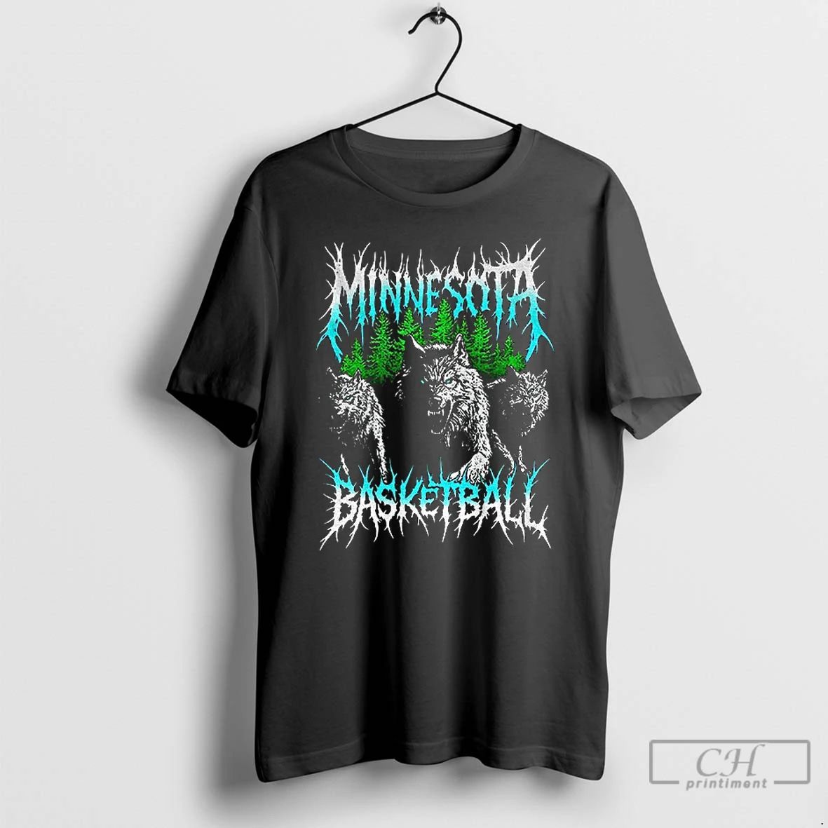 Classic Falling Knife Wolves Minnesota Timberwolves Basketball Nba 2025 T Shirts