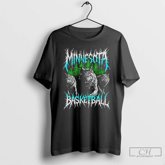 Classic Falling Knife Wolves Minnesota Timberwolves Basketball Nba 2025 T Shirts