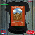 Original Hans Williams Tour Colorado Run October 2026 Poster Shirt