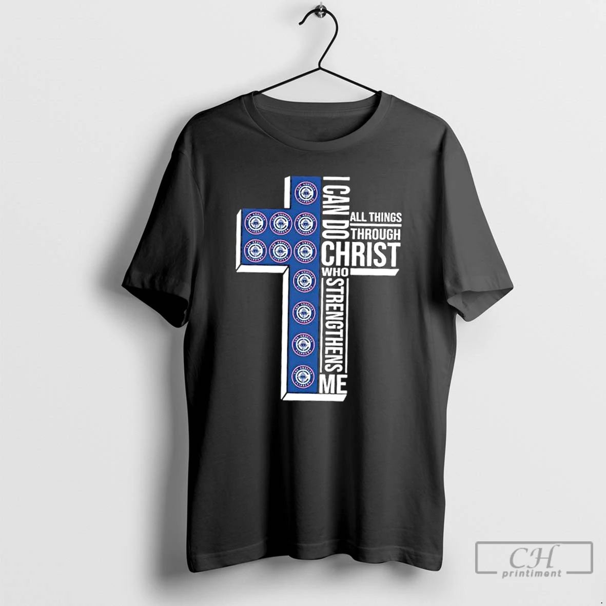 Classic I Can Do All Things Through Christ Who Strengthens Me La Clippers Basketball Cross