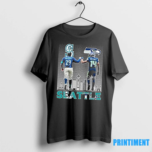 Dk Metcalf And Cal Raleigh Seattle Tshirts Sweater