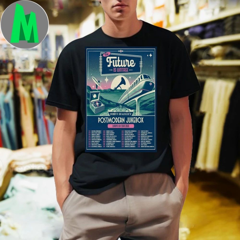 Postmodern Jukebox Europe-UK Tour 26 Poster Shirt