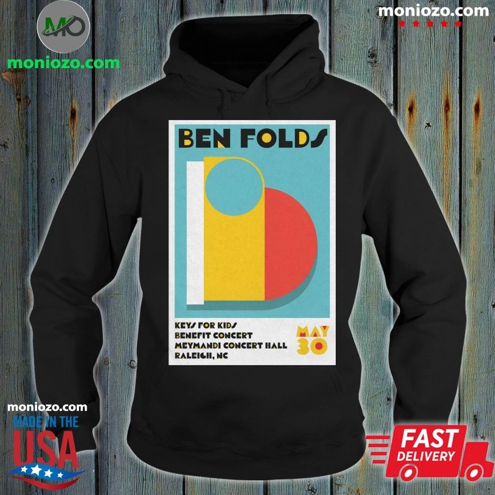 Ben Folds In Raleigh NC On May 30 2026 Event Poster Shirt