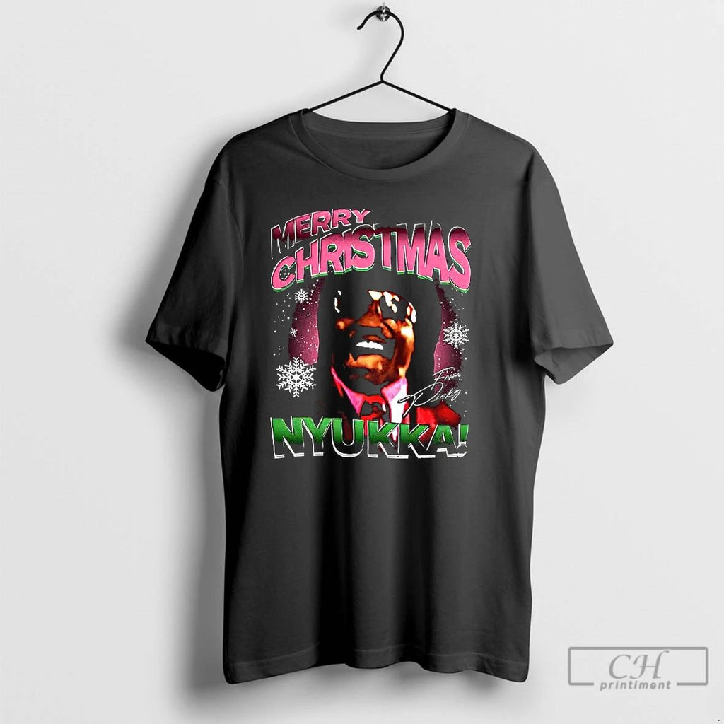 Premium Merry Christmas Nyukka Pinky Signature T Shirts