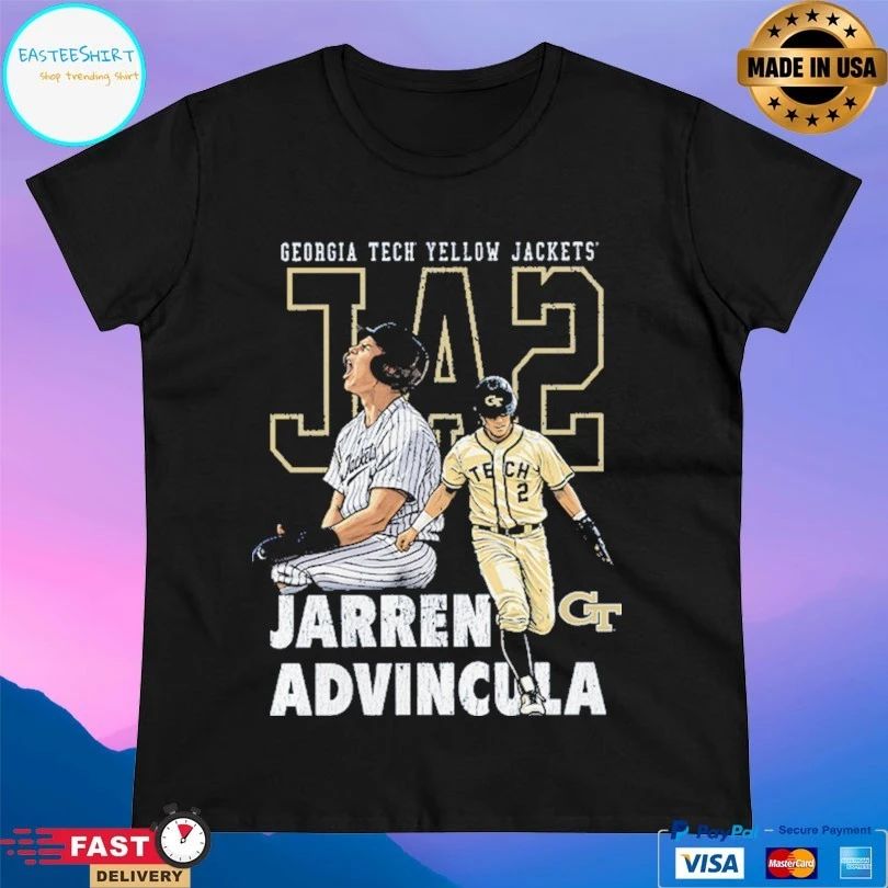 Georgia Tech Yellow Jackets Ja2 Jarren Advincula T-shirt