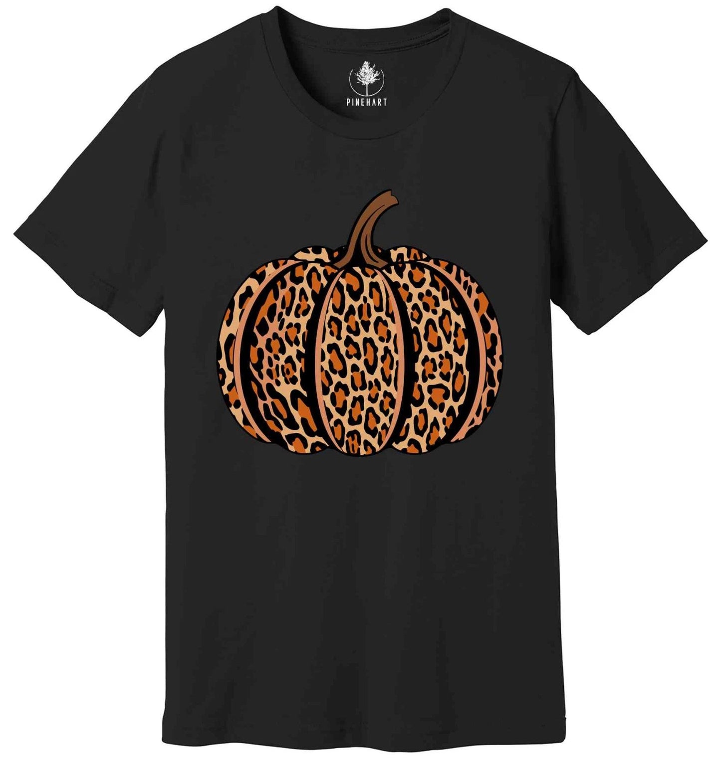 Leopard Pumpkin Shirt, Cute Leopard Pumpkin Tee, Thanksgiving Shirt