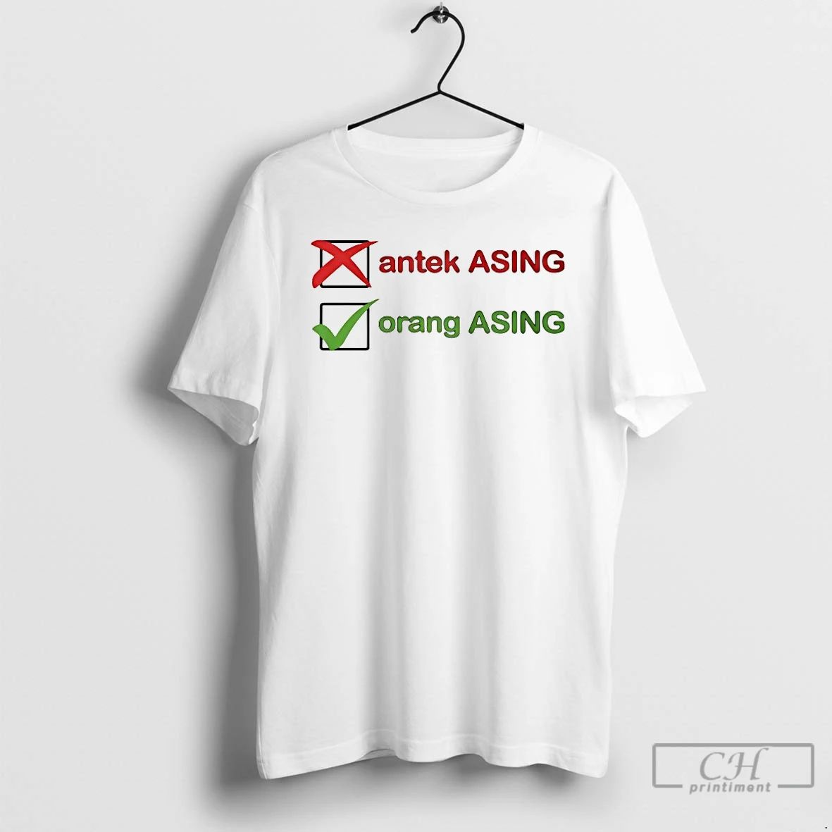 Premium Antek Asing Orang Asing T Shirts