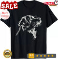 2026/Golden Retrievers Dog Portrait Adorable Pets Animal Lovers T-Shirt , Unisex