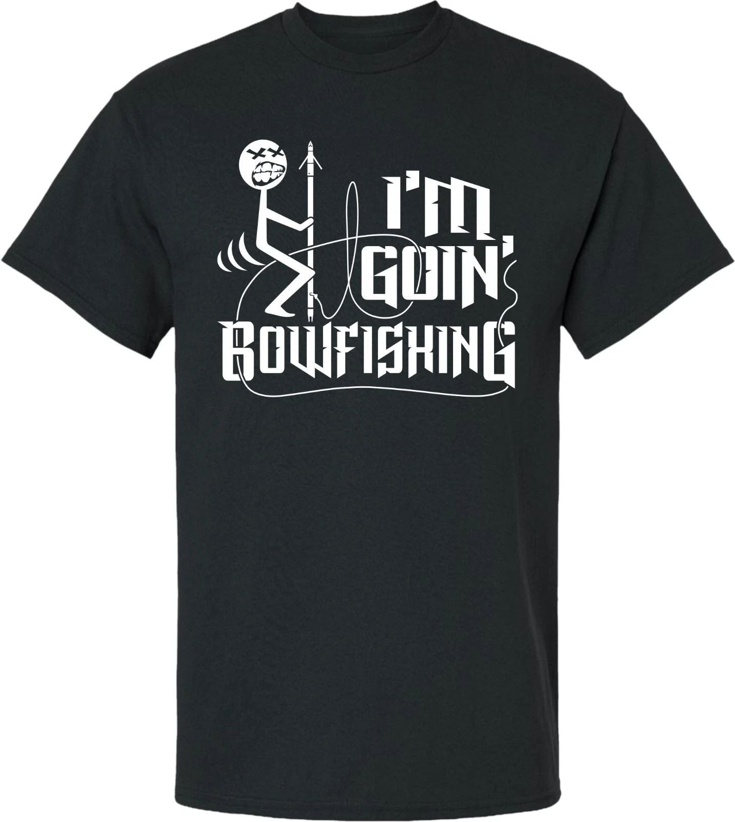I' Goin Bowfishing Screen Printed Shirt