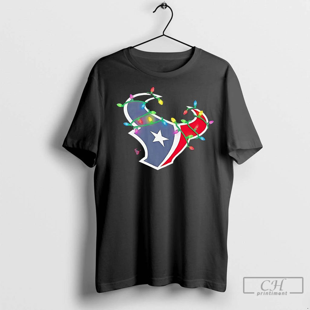 Premium Houston Texans Logo Christmas Light