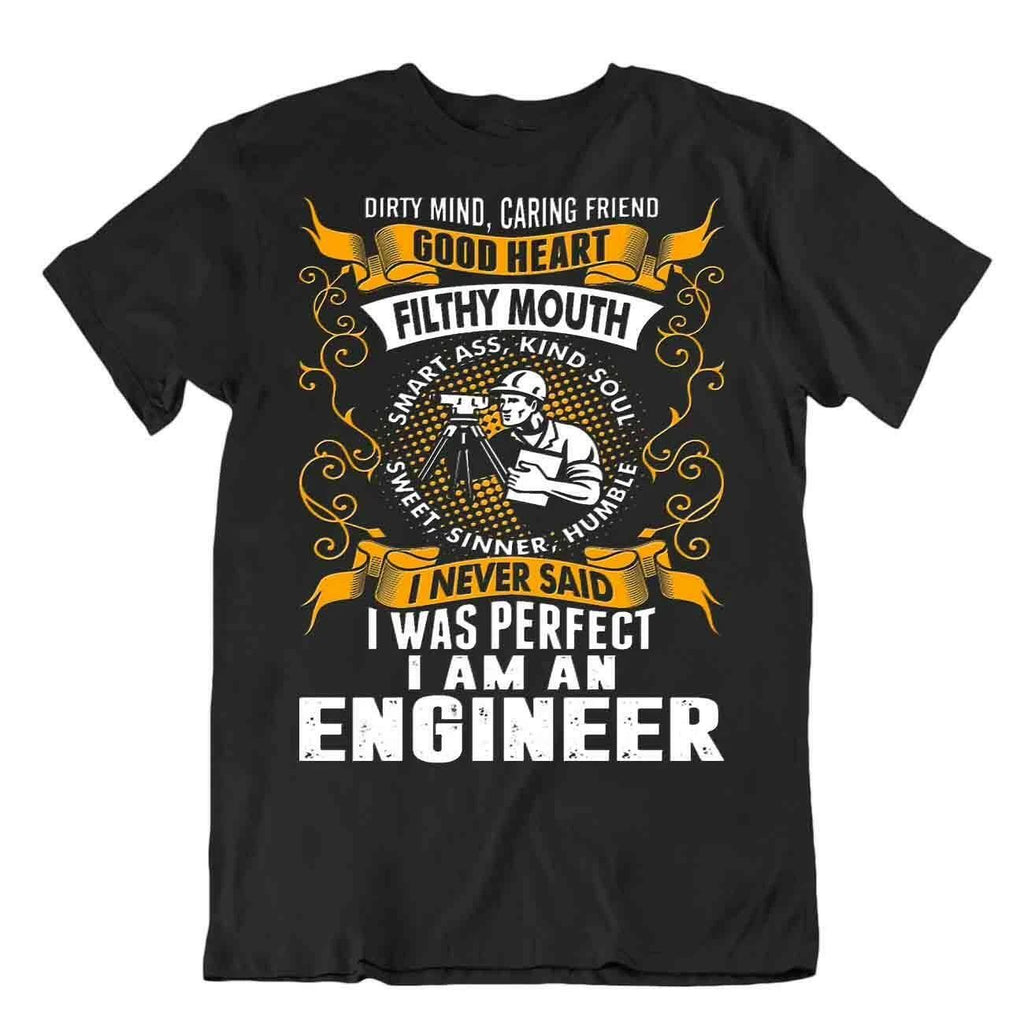 Perfect Engineer T-Shirt Stylish Design Shirt Originator Tee