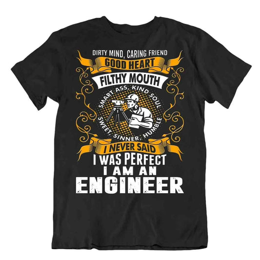 Perfect Engineer T-Shirt Stylish Design Shirt Originator Tee