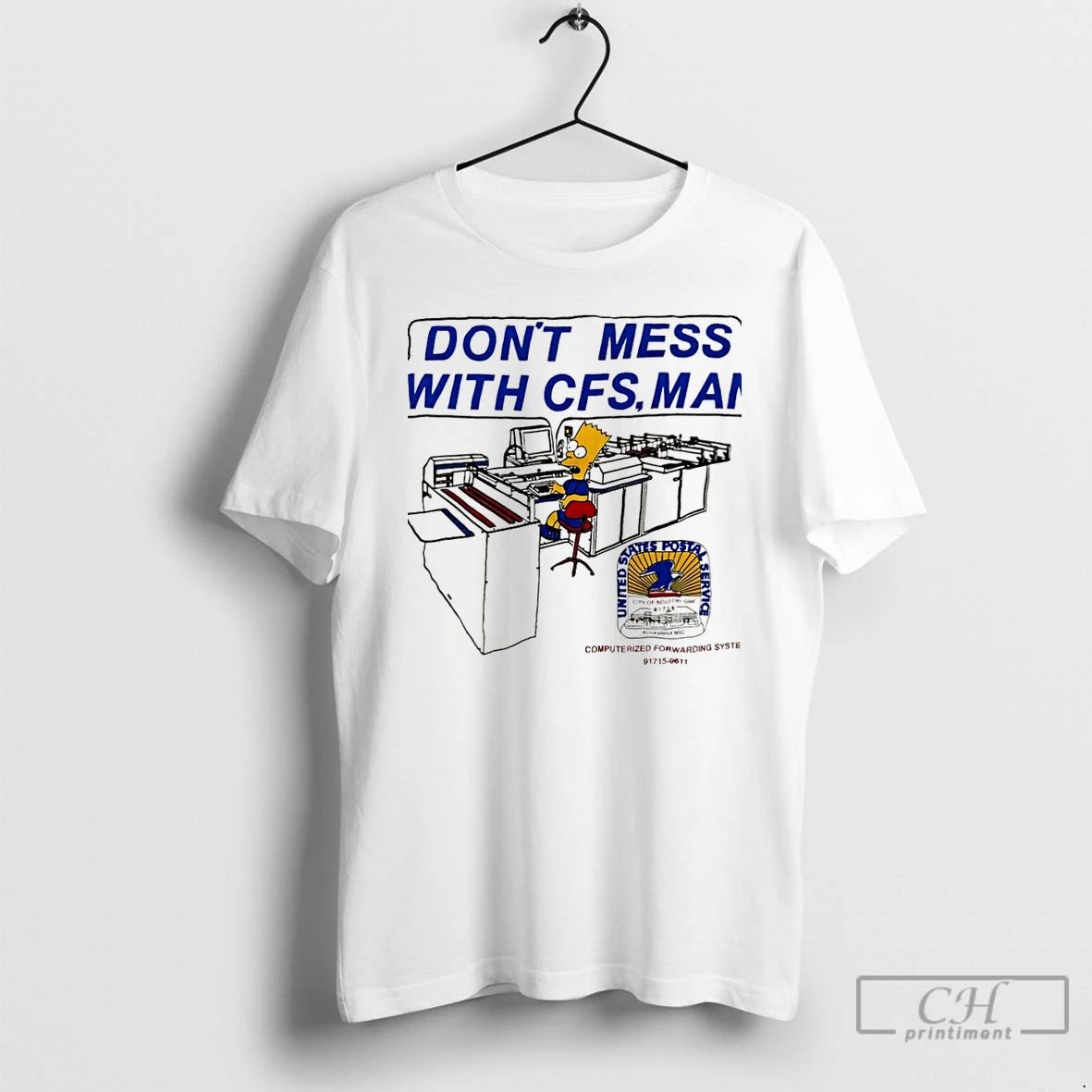 Premium The Simpsons Dont Mess With Cfs Man Christmas T Shirts