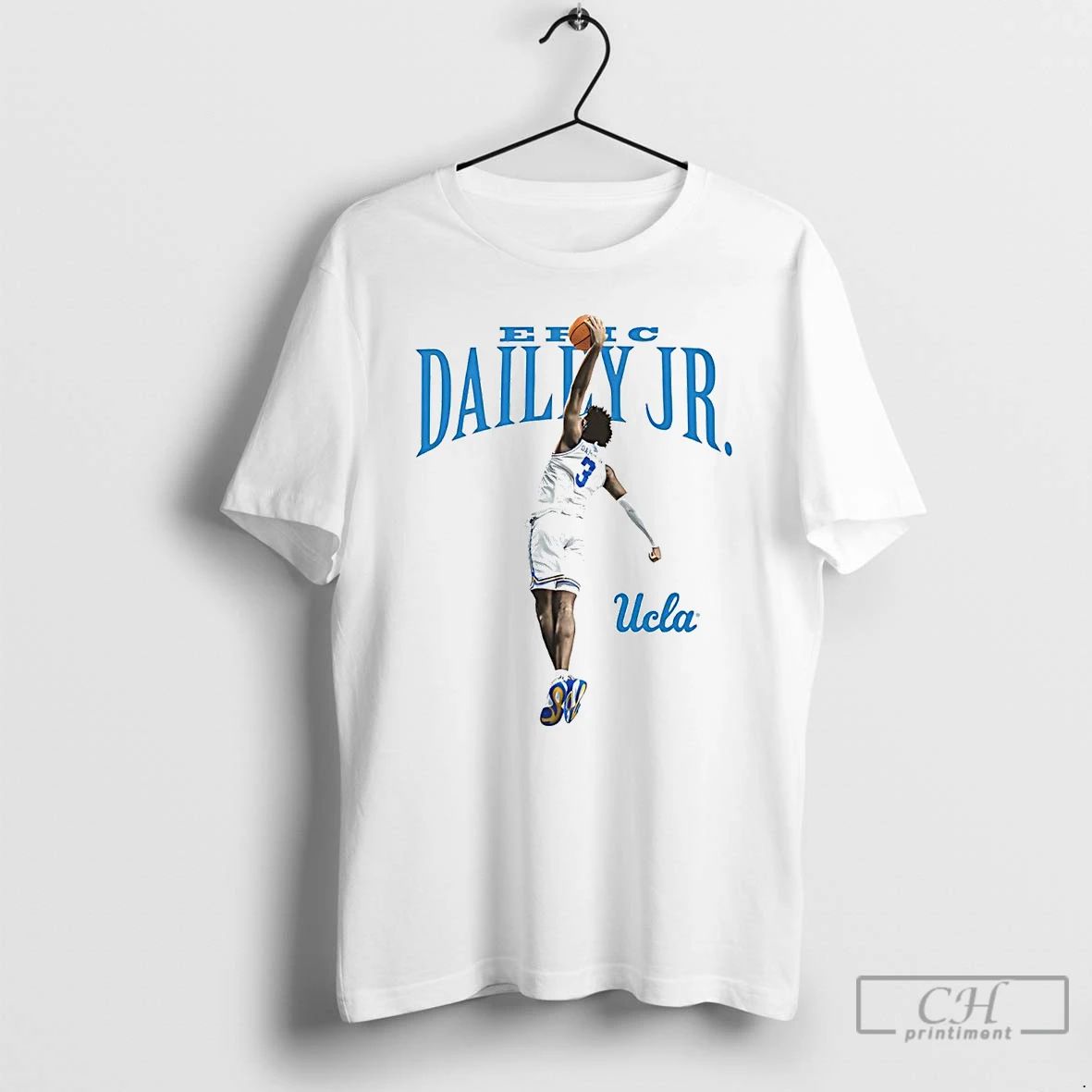 Premium Eric Dailey Jr Illustrated Ucla Bruins T Shirts