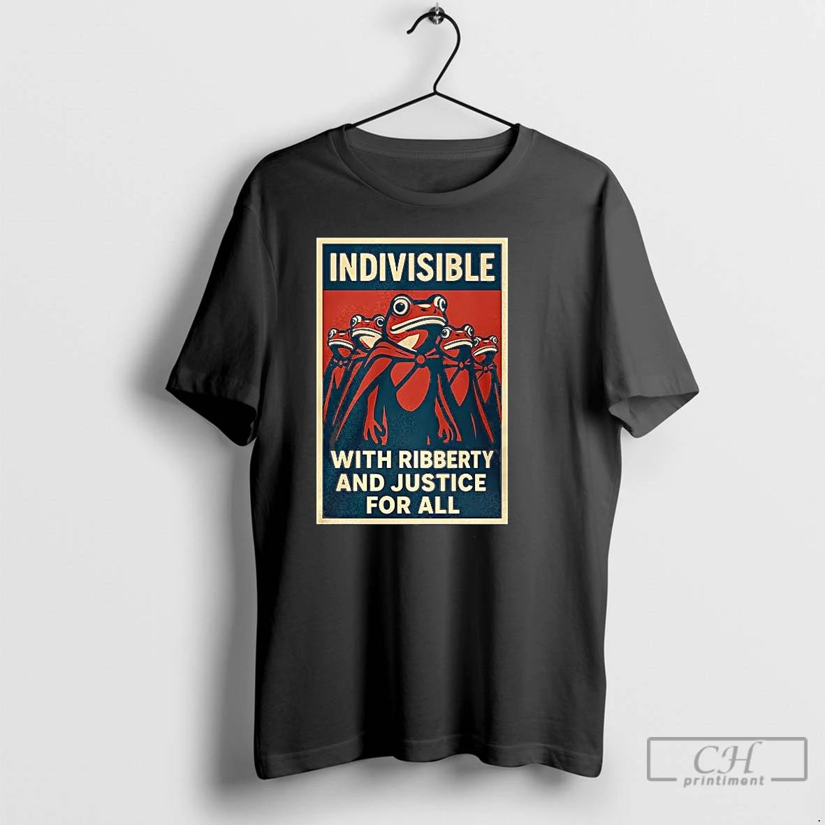 Classic Indivisible With Ribberty And Justice For All T Shirts