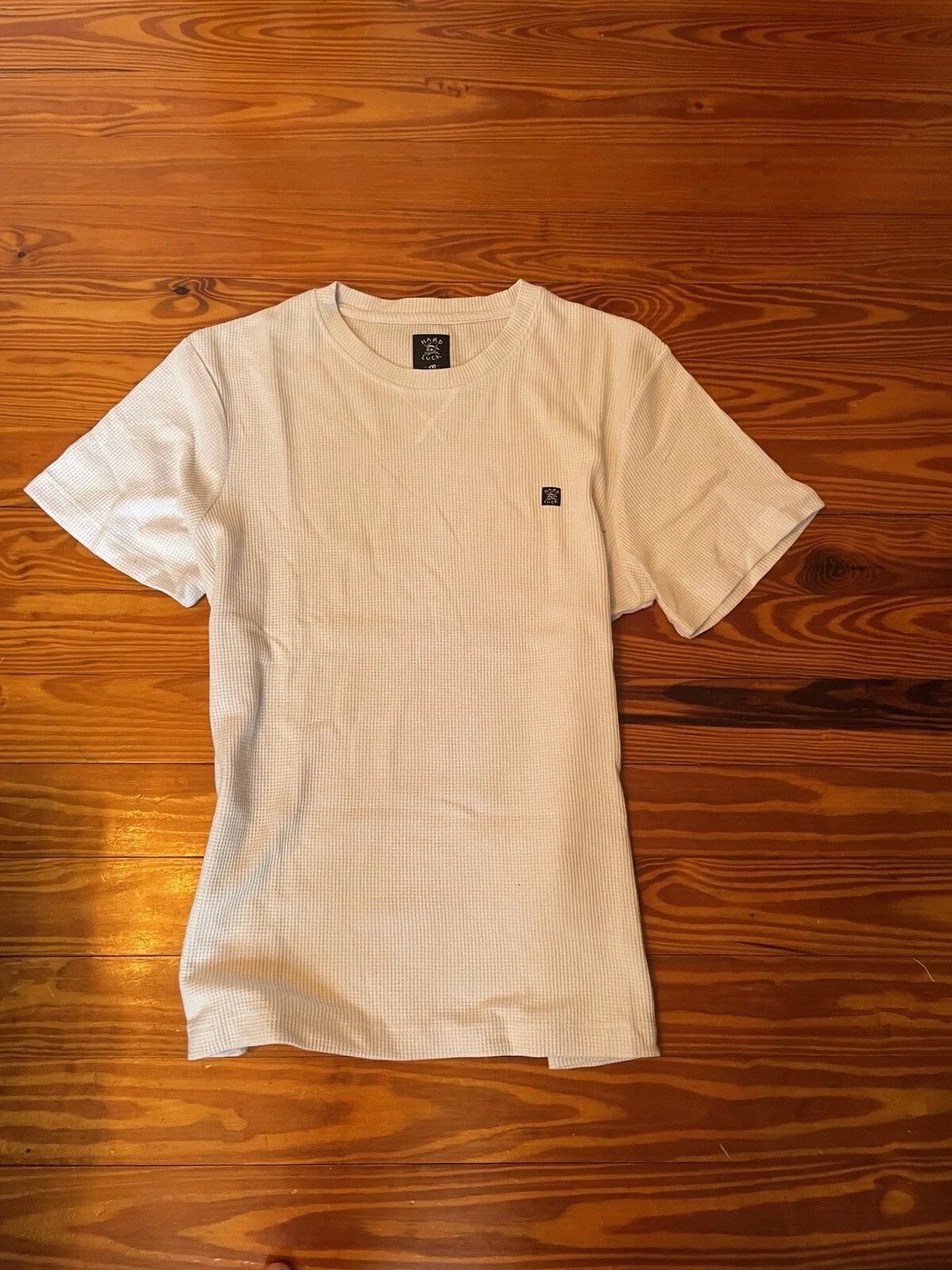 Hard Luck Men’s T Shirt Size Medium BOHO White (very soft)