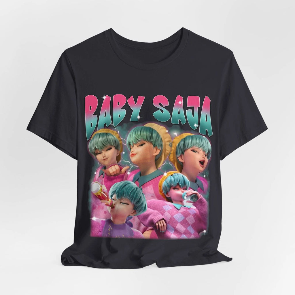 BABY Saja Graphic Tee, Super Fan Shirt, Unisex Jersey Short Sleeve Tee - Fun