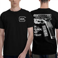 Gun Culture Graphic T-Shirt Unisex Short Sleeve Casual Streetwear Tee