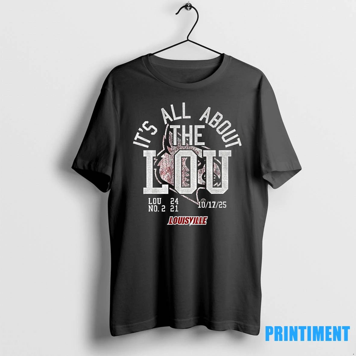 Louisville Cardinals Football Its All About The Lou 10 17 25 Logo Tshirts Sweater