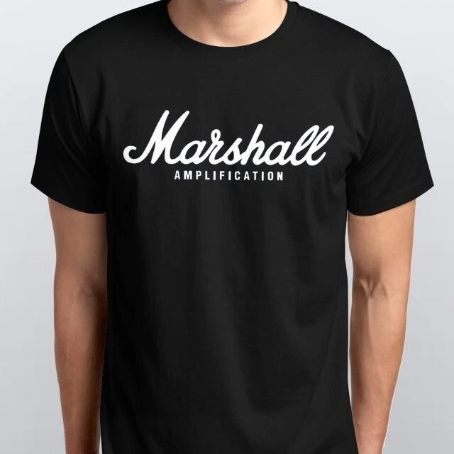 MARSHALL  new T-SHIRT All sizes S M L XL XXL colours black white