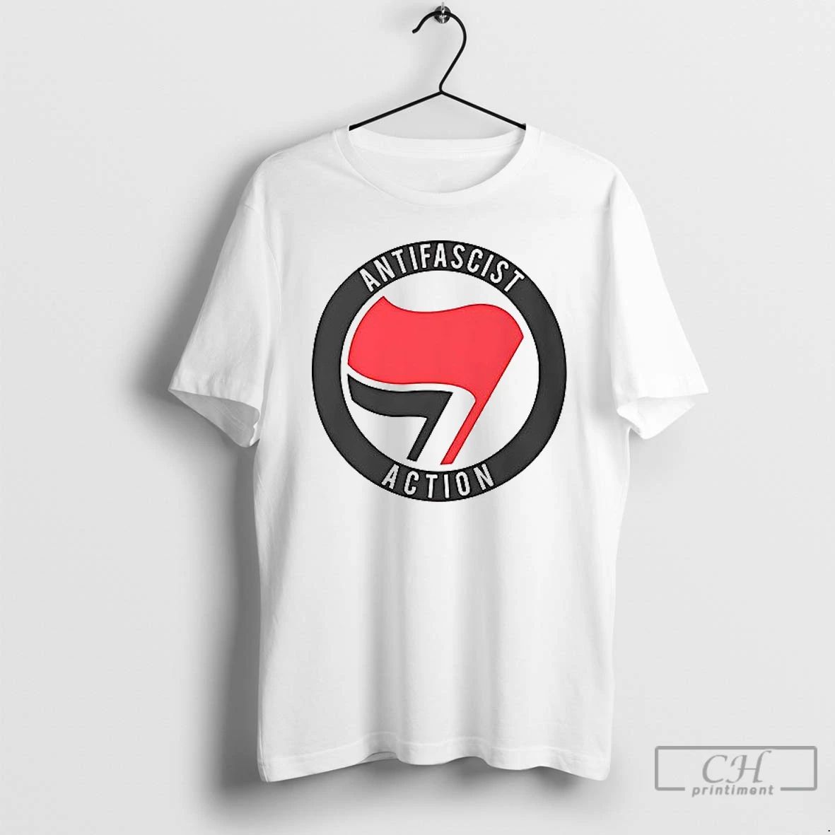 Premium Antifascist Action Logo Ceramic Ceramic And Classic Dad Cap T Shirts