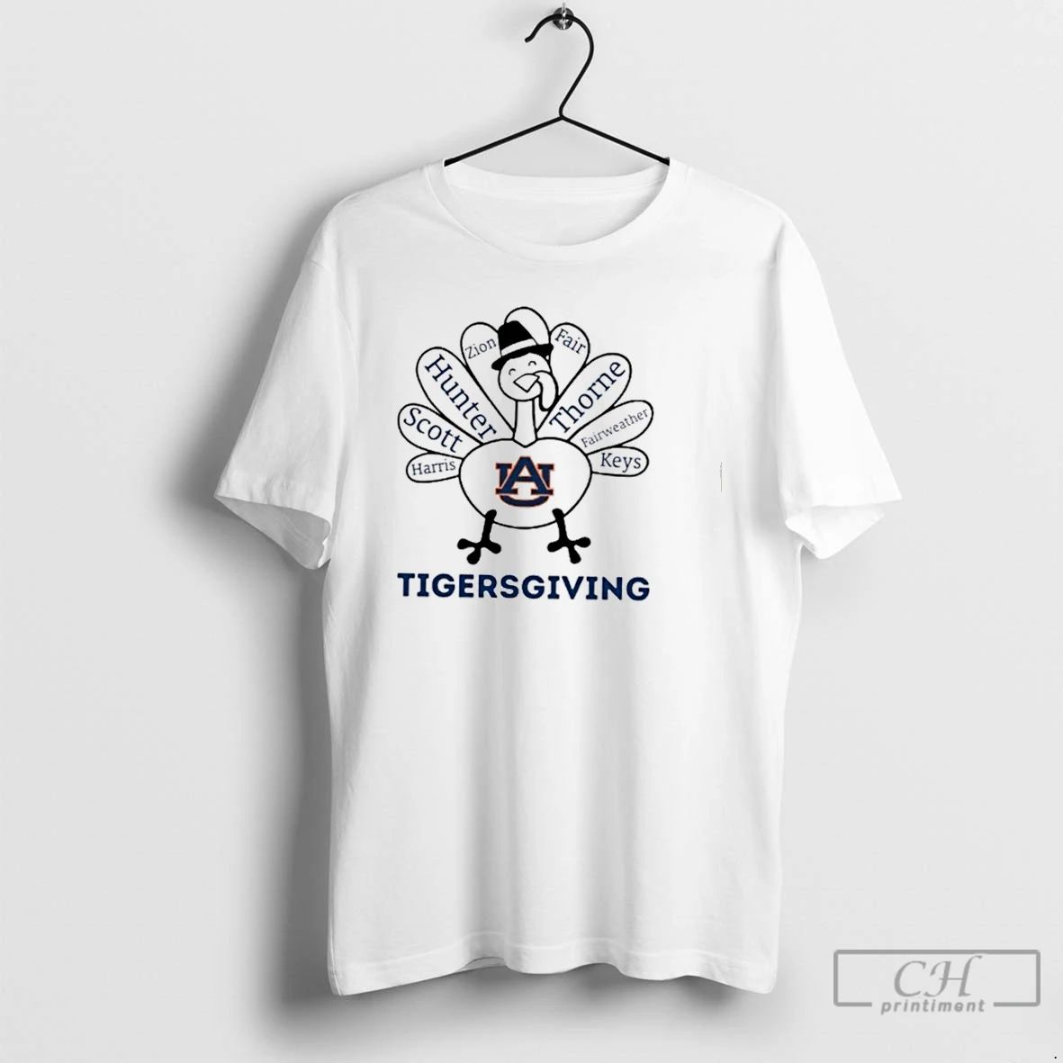 Premium Tigersgiving Auburn Tigers X Thanksgiving T Shirts