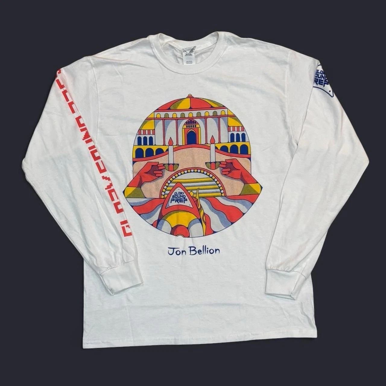 Jon Bellion Glory Sound Prep Tour Long Sleeve Concert T-Shirt Size Medium