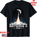Artemis II Launch to The Moon 2026 T-Shirt, Kid ADult T-Shirt,Gildan Tee