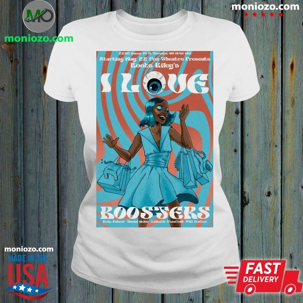 Original Boots Riley’s I Love Boosters Poster Shirt